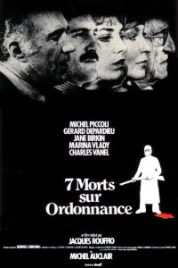 7 morts sur ordonnance poster