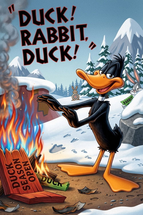 Duck! Rabbit, Duck! poster