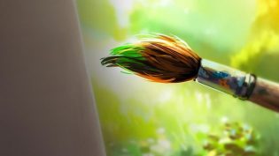 阿公的画布 photo
