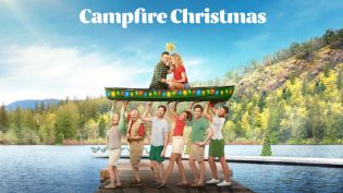 Campfire Christmas photo